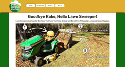 Desktop Screenshot of lawnsweeperreviews.net