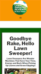 Mobile Screenshot of lawnsweeperreviews.net